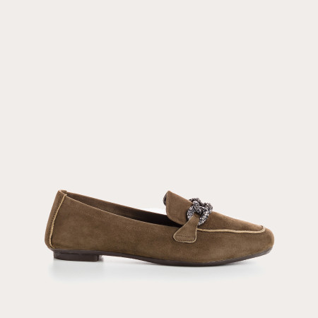 Loafers Holding in suede - Allure Preppy