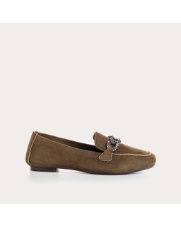 Loafers Holding in suede - Allure Preppy