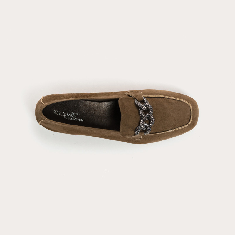 Loafers Holding in suede - Allure Preppy