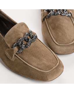 Loafers Holding in suede - Allure Preppy