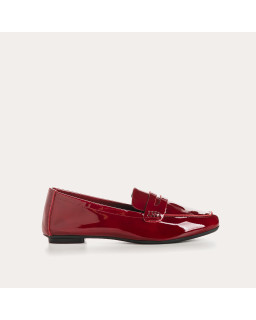 Loafers Hema for women in pATENT LEATHER - Reqins