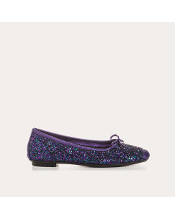 Harmony ballerinas with glitter and square tip