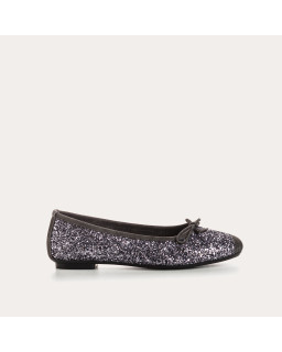Harmony ballerinas with glitter and square tip