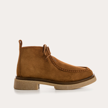 Derbies Fortuna - Suede Shoes Woman I Reqins