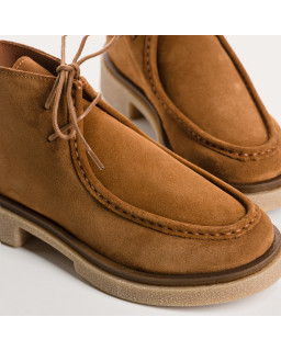 Derbies FORTUNA - chaussures cuir velours femme I REQINS