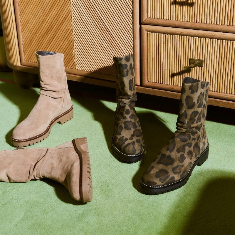 Leopard Dunk Boots: Audacity and elegance