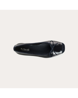 Napak leather knot flat ballerinas