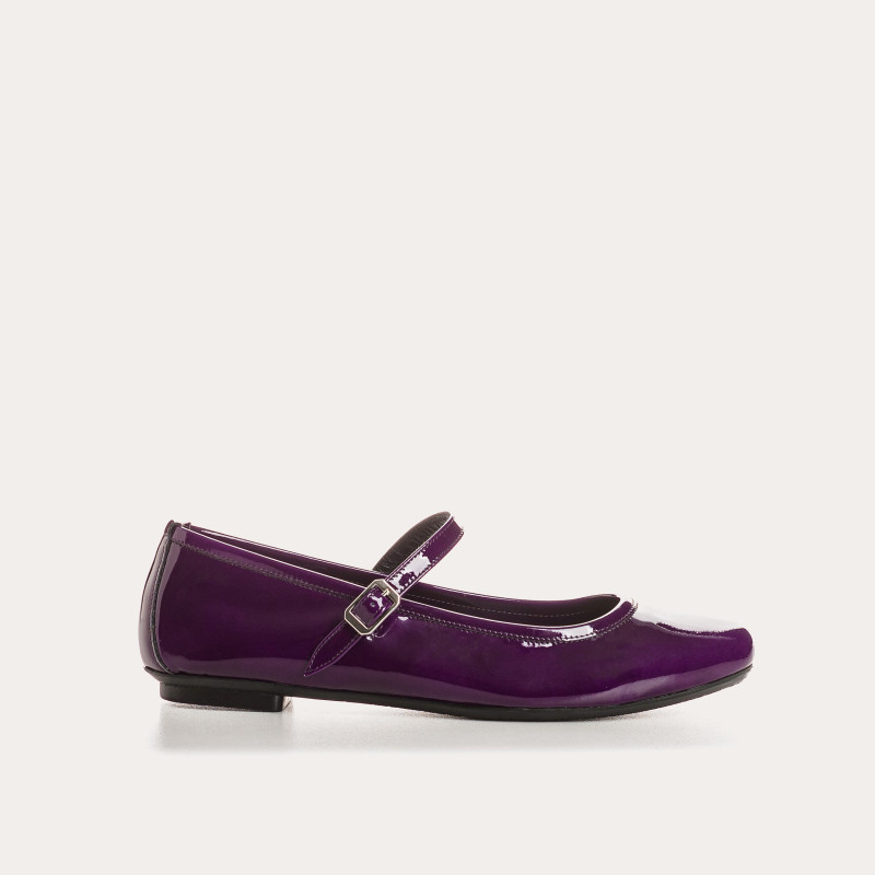Mary Janes Honor cuir vernis – couleurs pastel & pop | Reqins