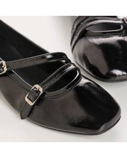 Callist Mary Janes - Female Varnished Leather Shoes I Reqins
