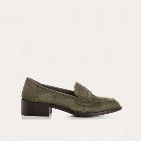 MOCASSINS JOYA CUIR VELOURS