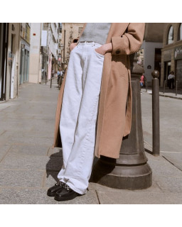 Mocassins en cuir vernis avec accessoires en métal