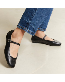 MARY JANES Honor CC leather with elegant straps