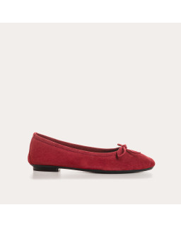 Ballerines Harmony en cuir velours souple | Reqins