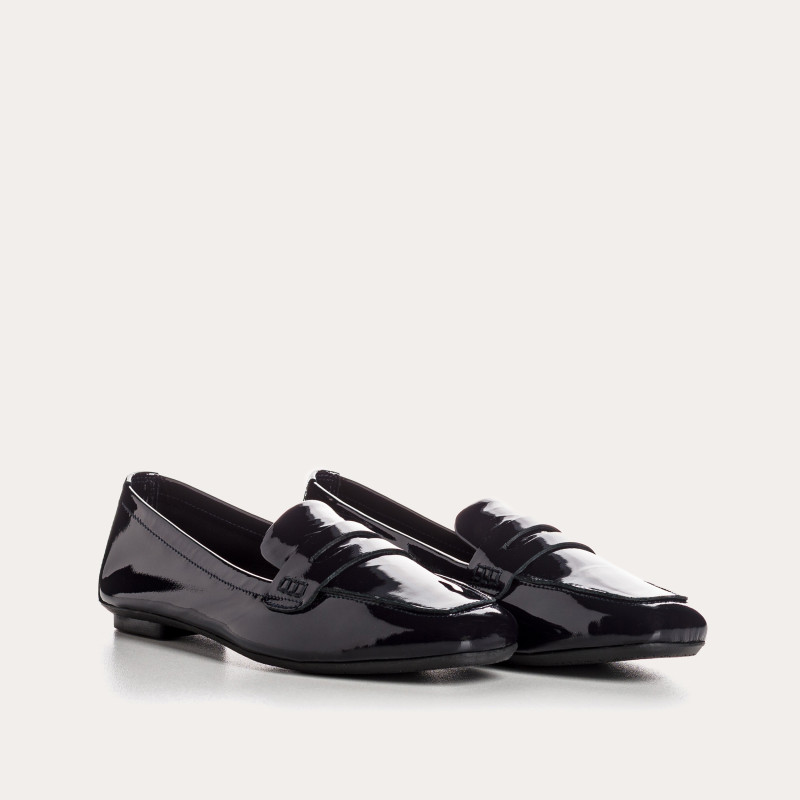 Hema Patent Leather Loafers | Reqins