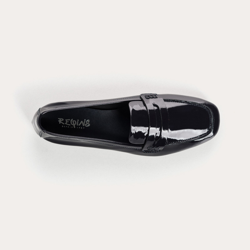 Hema Patent Leather Loafers | Reqins