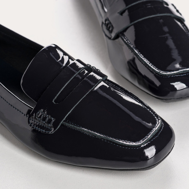 Hema Patent Leather Loafers | Reqins