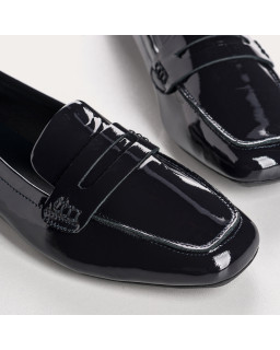 Hema Patent Leather Loafers | Reqins