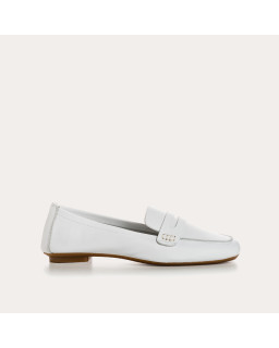 Hema college moccasins with square toe leather