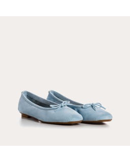 Ballerines Harmony en cuir velours souple | Reqins
