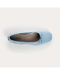 Harmony soft suede ballerinas