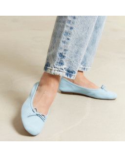 Ballerines Harmony en cuir velours souple | Reqins