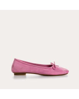 Ballerines Harmony en cuir velours souple | Reqins