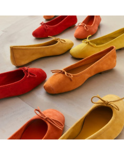 Ballerinas Flexible Leather Harmony: Premium Comfort and Elegance