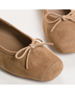 Ballerines femme en cuir souple HARMONY : Confort Premium et Elégance