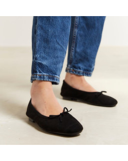 HARMONY SUEDE CC BALLERINAS