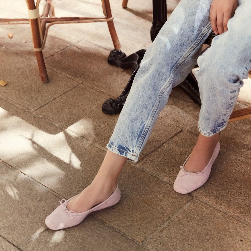 Ballerinas Flexible Leather Harmony: Premium Comfort and Elegance