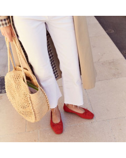 Ballerinas Flexible Leather Harmony: Premium Comfort and Elegance