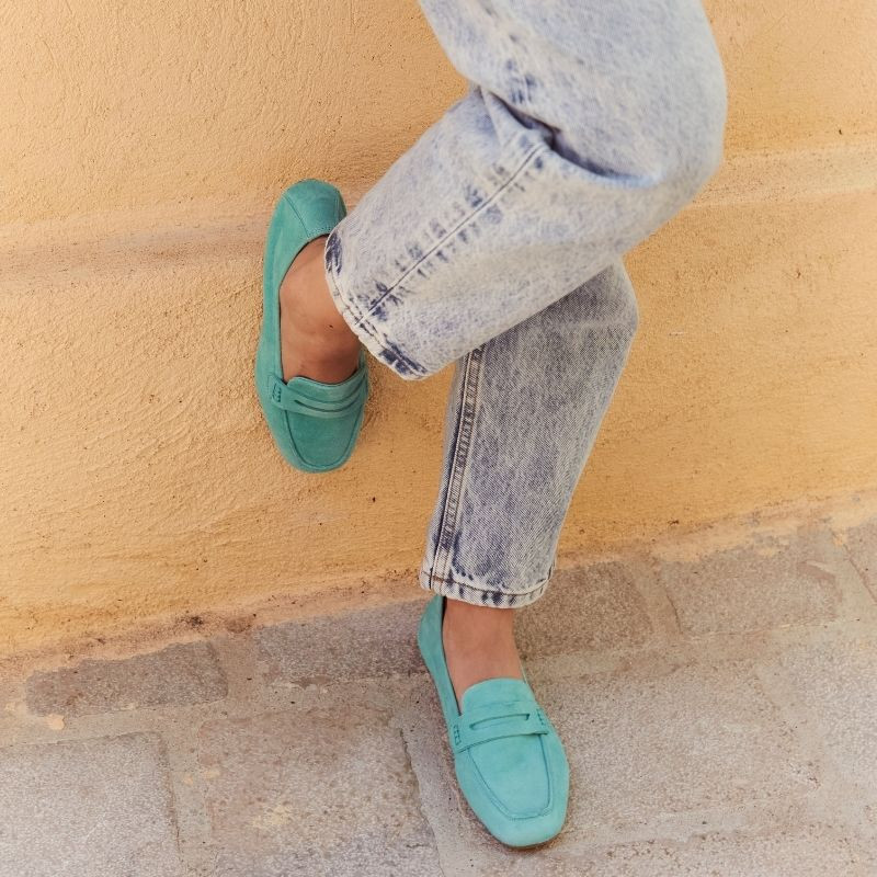 Loafers Hema CC in sUEDE square toe