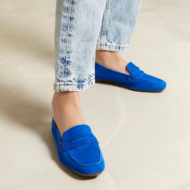 Loafers Hema CC in sUEDE square toe