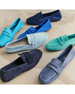 Loafers Hema CC in sUEDE square toe