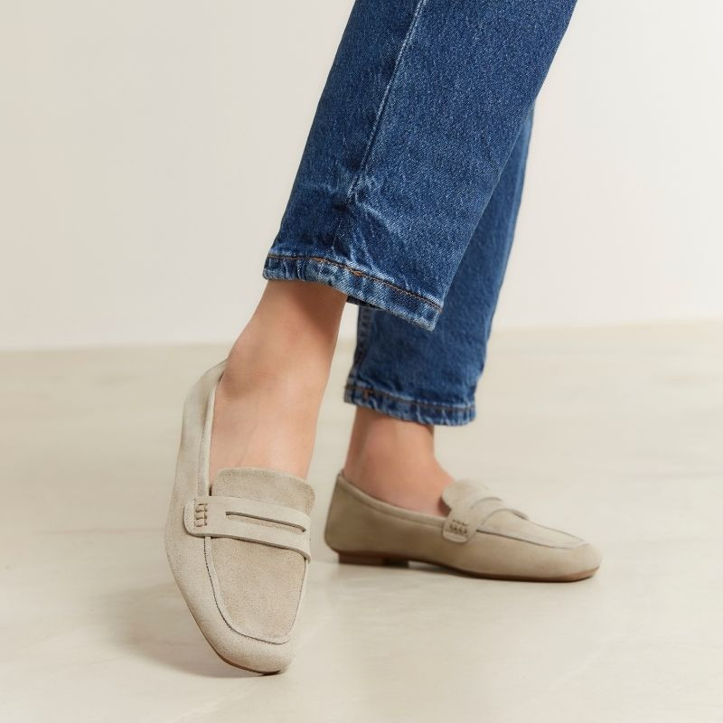 Loafers Hema CC in sUEDE square toe
