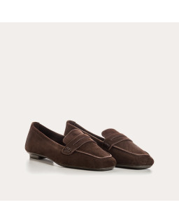 Mocassins Hema cuir velours CC Femme : style et modernité | Reqins