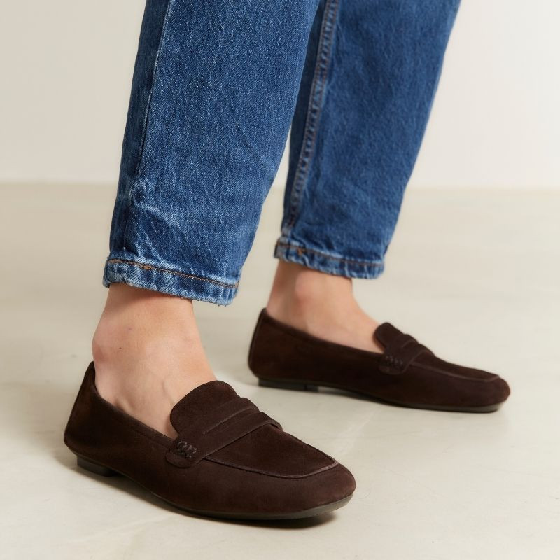 Loafers Hema CC in sUEDE square toe