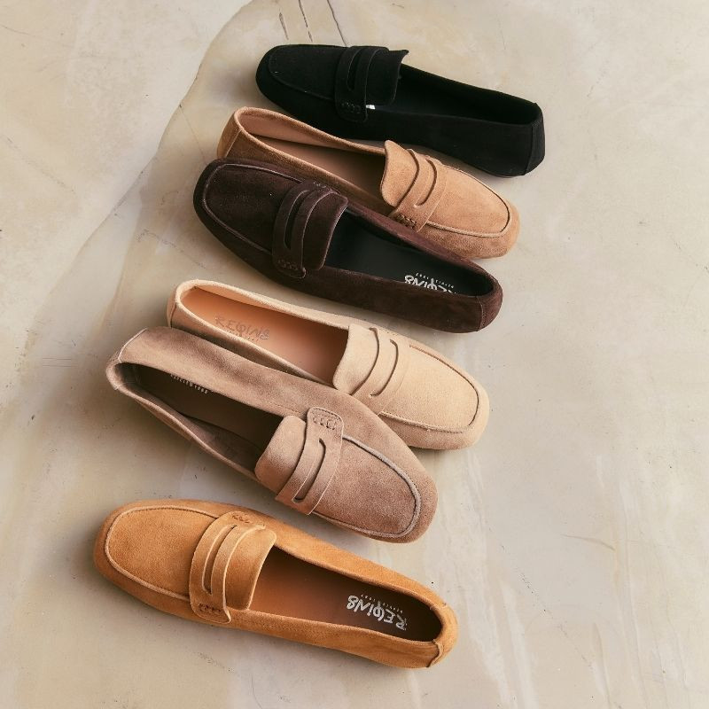 Loafers Hema CC in sUEDE square toe