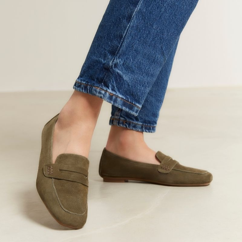 Loafers Hema CC in sUEDE square toe