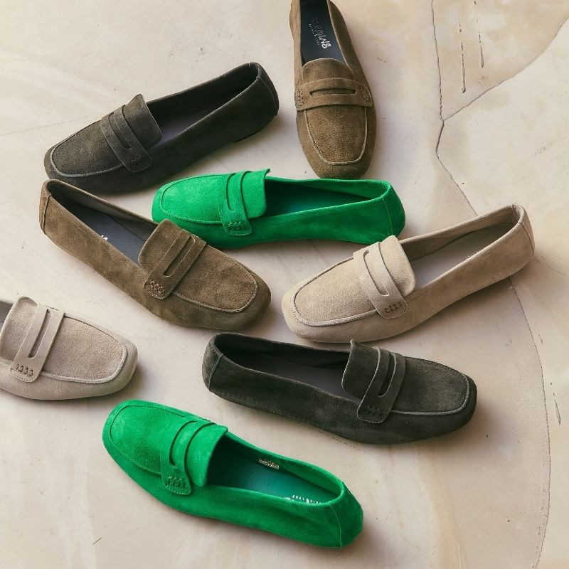 Loafers Hema CC in sUEDE square toe