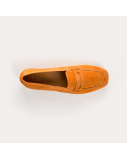 Mocassins Hema cuir velours CC Femme : style et modernité | Reqins