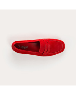 Mocassins Hema cuir velours CC Femme : style et modernité | Reqins