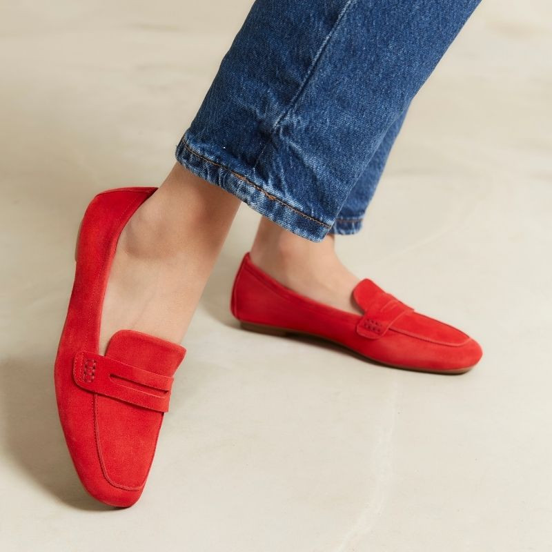 Loafers Hema CC in sUEDE square toe