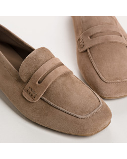 Mocassins Hema cuir velours CC Femme : style et modernité | Reqins