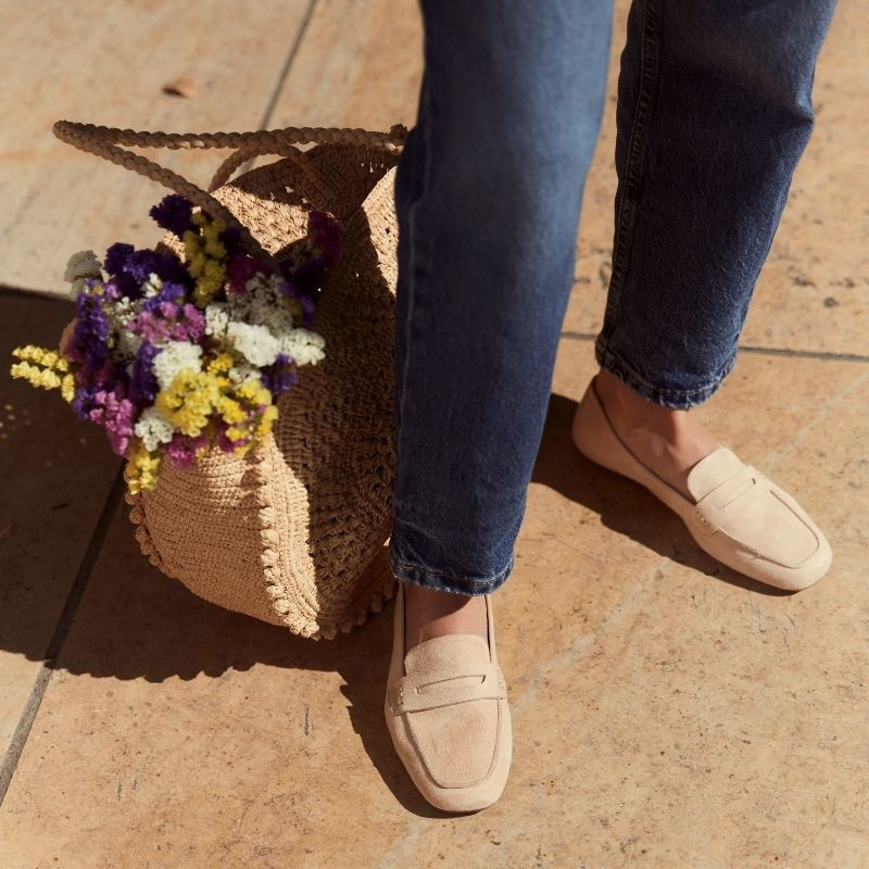 Loafers Hema CC in sUEDE square toe