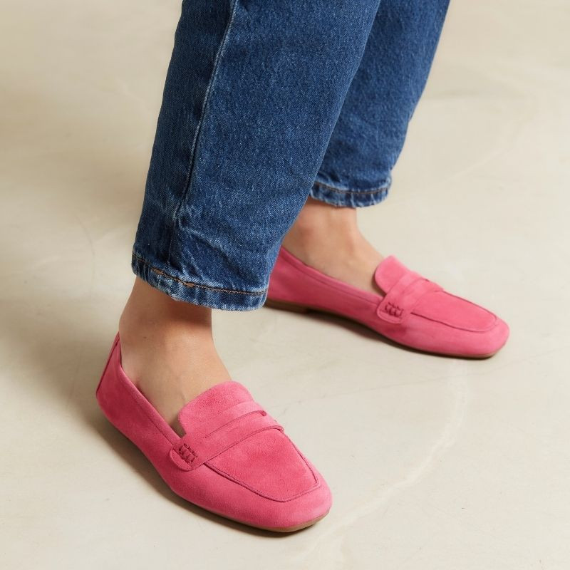 Loafers Hema CC in sUEDE square toe