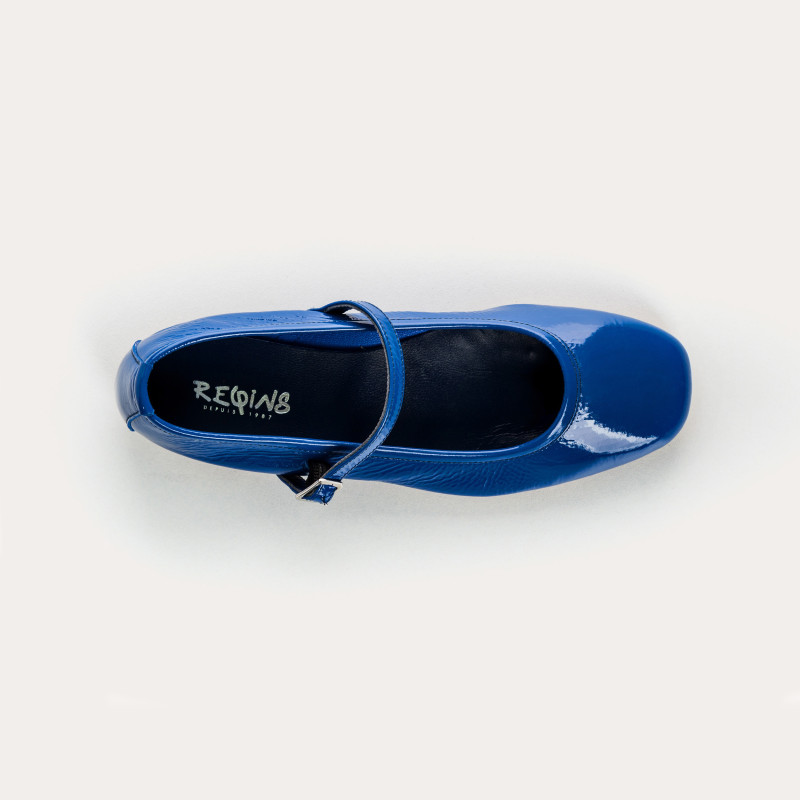 Honor Naplak Leather Mary Janes | Reqins