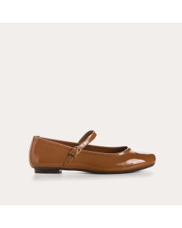 Honor Naplak Leather Mary Janes | Reqins