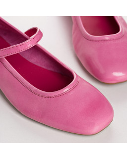 Honor Naplak Leather Mary Janes | Reqins