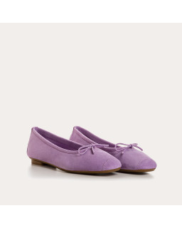 Ballerines Harmony en cuir velours : L’iconique | Reqins